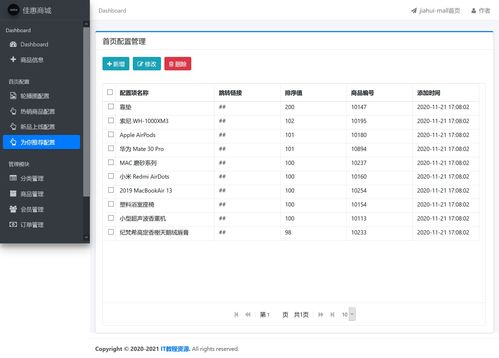 基于springboot網上購物商城系統設計與實現